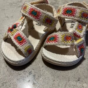 Zara toddler girl strappy sandals